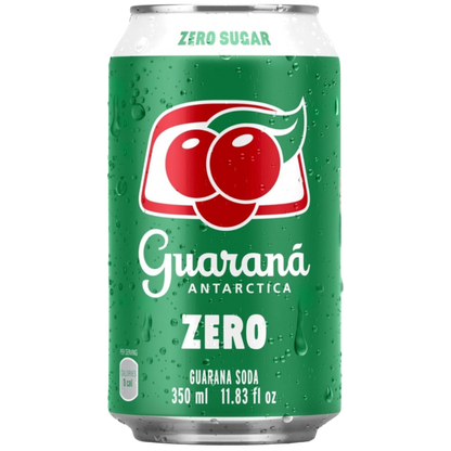 Guarana Antarctica - Zero 350ml - 12 Latas