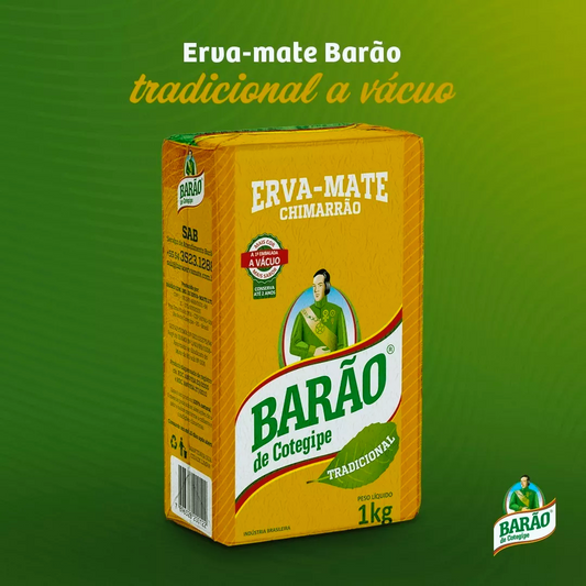 Erva Mate Chimarrão - Barão de Cotegipe -1Kg