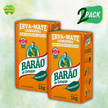 Erva Mate Chimarrão - Barão de Cotegipe -1Kg