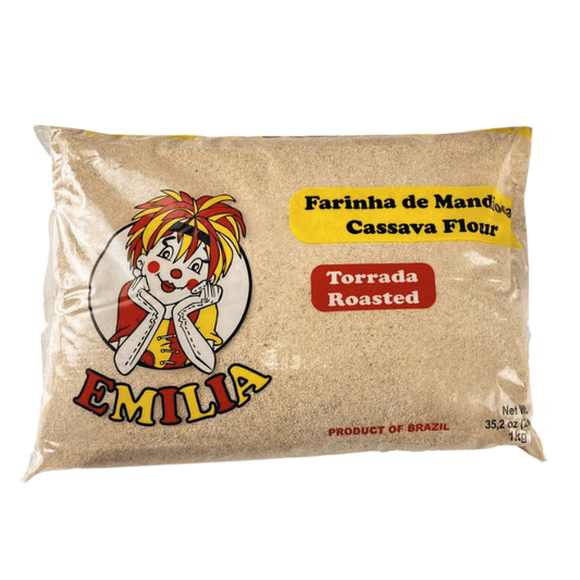 Emilia - Farinha de Mandioca (Torrada) - 1Kg