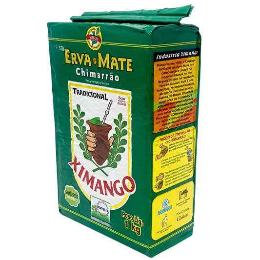 Erva Mate Chimarrao - Ximango - Tradicional à Vácuo -1Kg