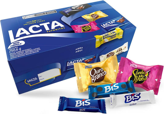 Caixa de bombons- Lacta - 250gr